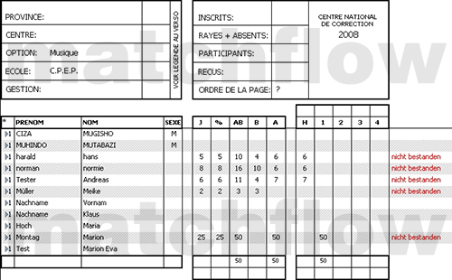 matchflow Screenreport